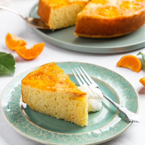 Satsuma Upside Down Cake - Sweet Valley Citrus